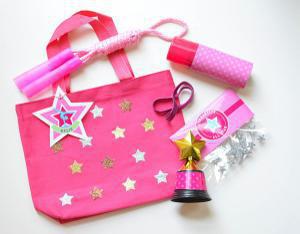 Gymnastics Party Favor Bag