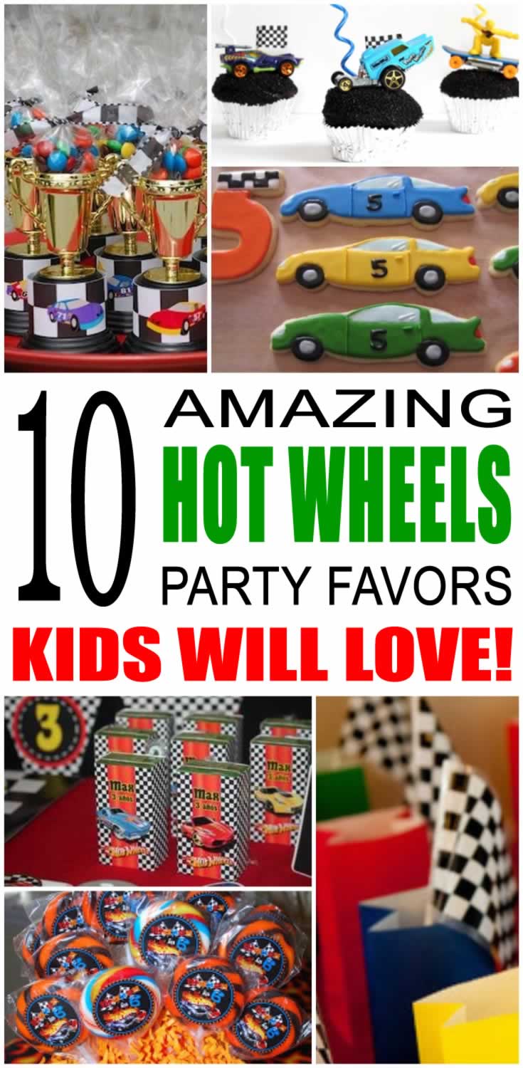 Hot Wheels Printable Party Favor