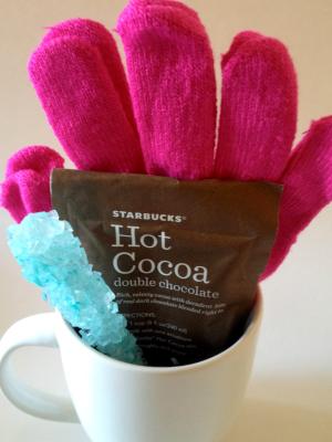Mittens, Hot Chocolate & Rock Candy