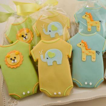 Jungle Baby Shower Cookies