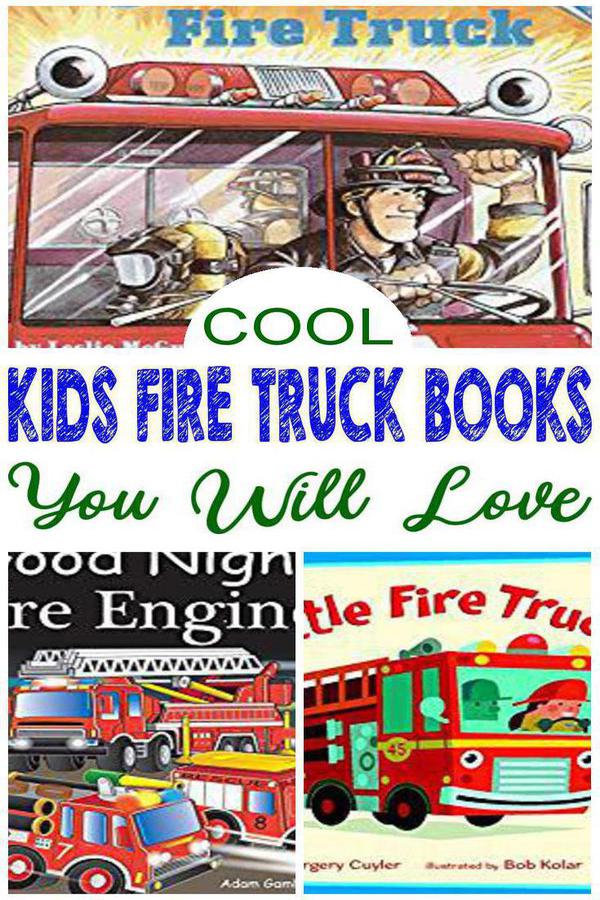 Kids Fire  Truck  Books 