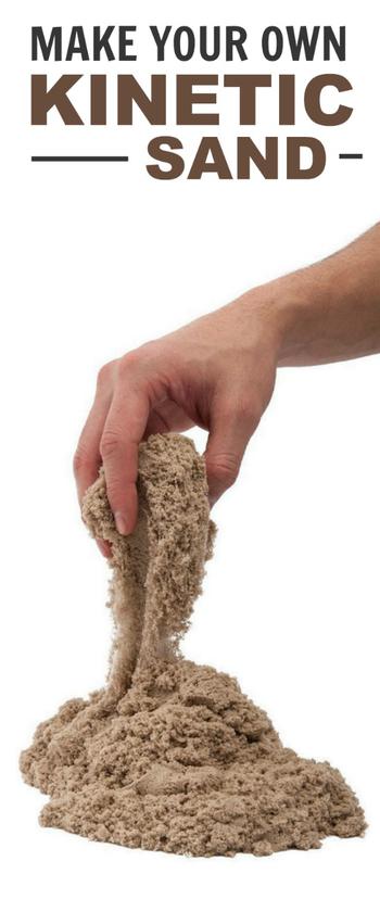 Diy Homemade Kinetic Sand