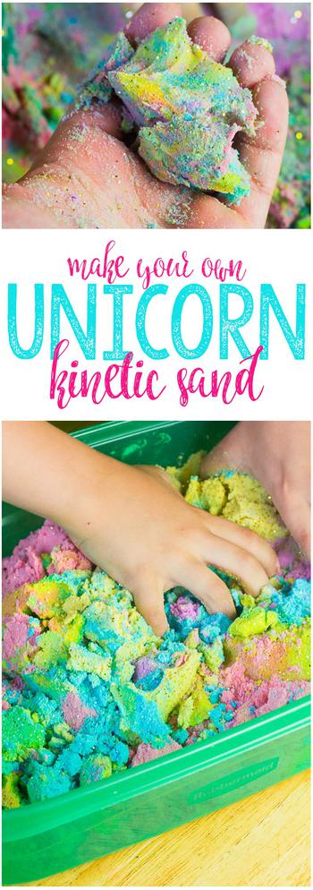 Unicorn Kinetic Sand