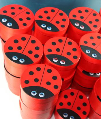 Lady Bug Baby Shower Favor