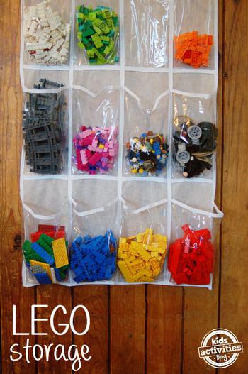 Easy Way To Store And Organize Lego By Colors