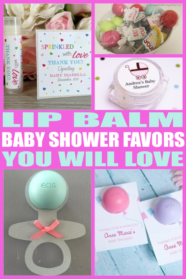 eos lip balm baby shower favors