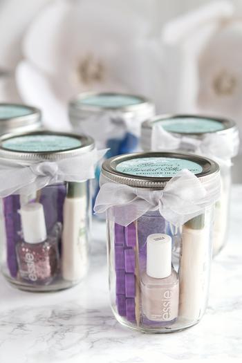 Mason Jar Lotion Favor