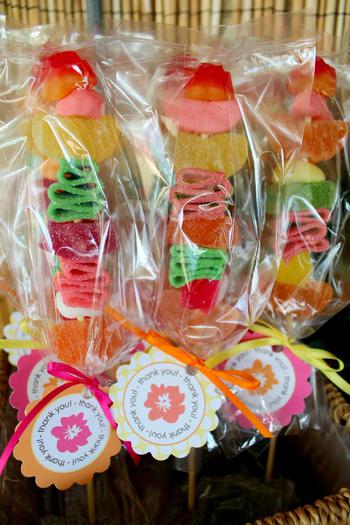 Candy On A Stick Favor