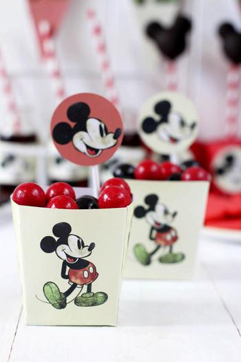 Mickey Mouse Baby Shower Treats