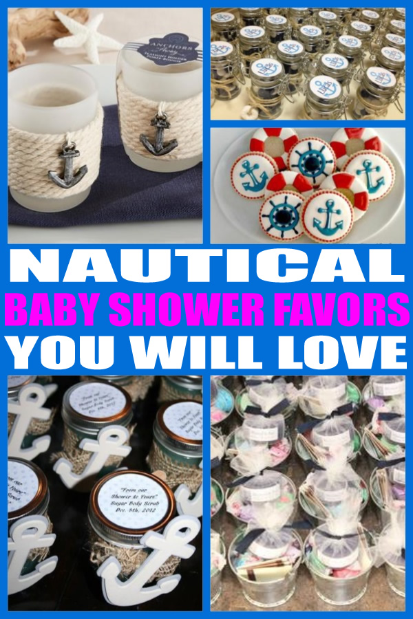 nautical baby shower decorations