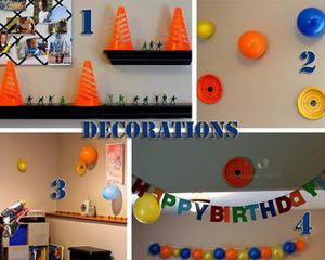 Nerf Decorations