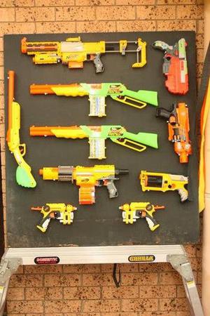 Nerf Gun Wall