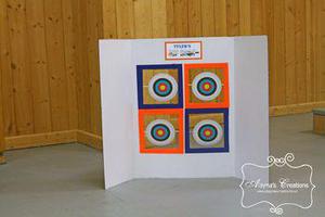 Spinning Targets