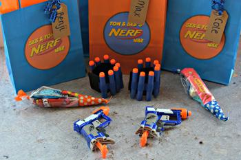 Nerf Gun Party Favor Goody Bag