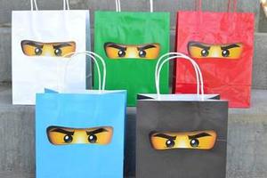 Lego Ninjago Favor Bags