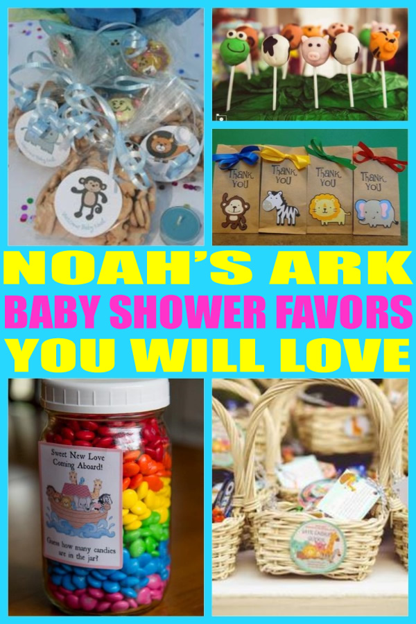 noah ark baby shower decorations