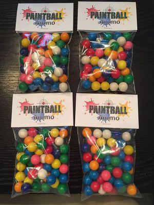 Gumball Favor Bags