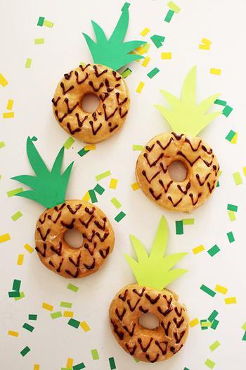 Pineapple Donuts