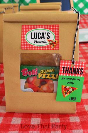 Pizza Party Goodie Bag