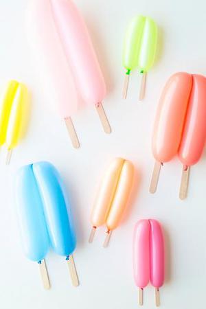 Popsicle Balloons