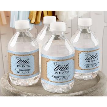 Bottled Water Baby Shower Favors