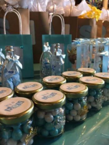 Prince Baby Shower Favor Jars