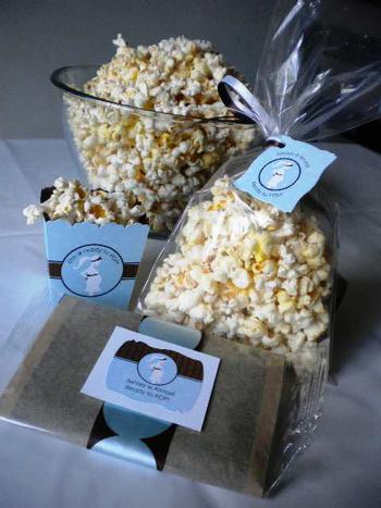 Popcorn Baby Shower Favors