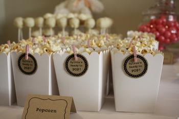 Simple Elegant Popcorn Box