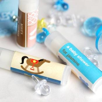 Lip Balm Baby Shower Favors