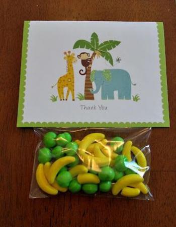 Safari Baby Shower Favor Idea