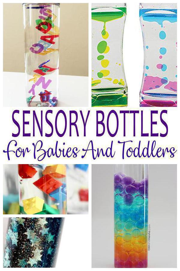 Sensory Bottles for Babies and Toddlers