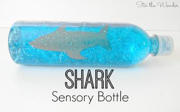 Shark Ocean Senory Bottle
