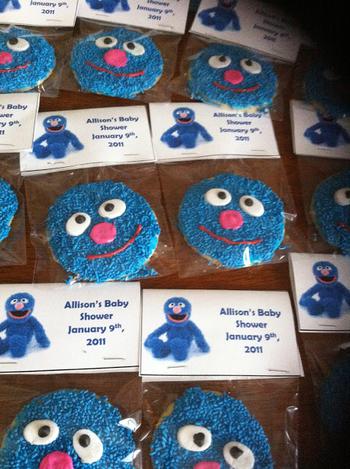 Grover Cookie Favors