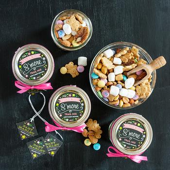 Smores Mason Jar Favor