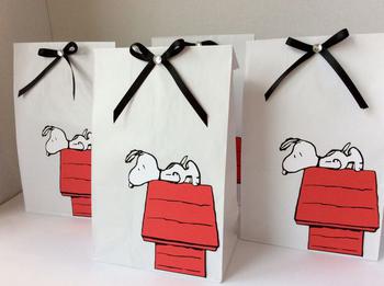 Snoopy Party Favor Bags