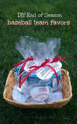 Softball Treat Bag