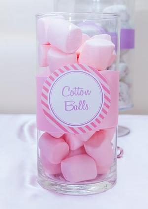 Edible Cotton Balls