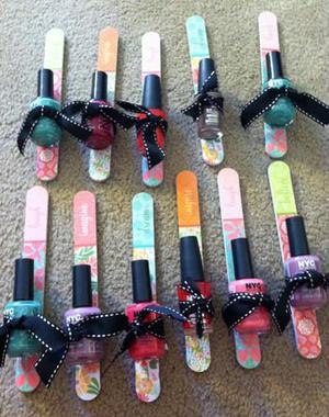 Nail Party Favor Idea