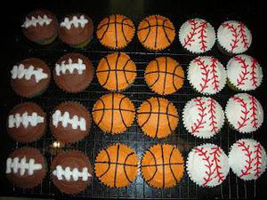 Ball Cupcakes
