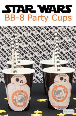 Bb-8 Party Cups