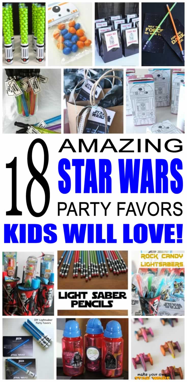 star wars party favor bags