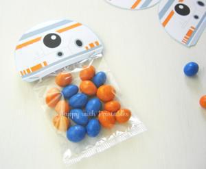 BB 8 Star Wars Treat Bags