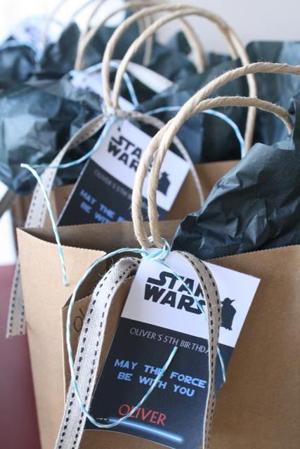 Star Wars Party Favor Bags