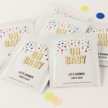 Tea Bags Baby Shower Favor