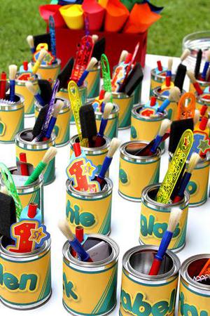 Mini Paint Cans