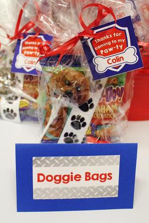 Puppy Party Favor Idea