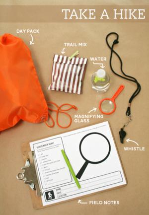 Scavenger Hunt Party Favor Bags