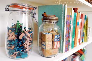 Mason Jar Storage