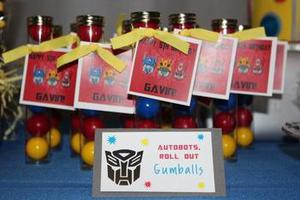 Optimus Prime Gumball