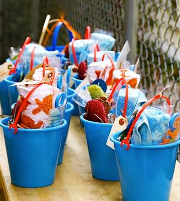 Beach Pail Favors